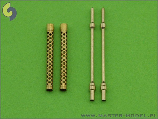 Master AM-48-053 Italian machine gun Breda SAFAT 7,7mm barrels (2pcs) 1/48