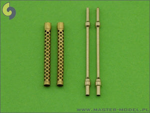 Master AM-48-053 Italian machine gun Breda SAFAT 7,7mm barrels (2pcs) 1/48
