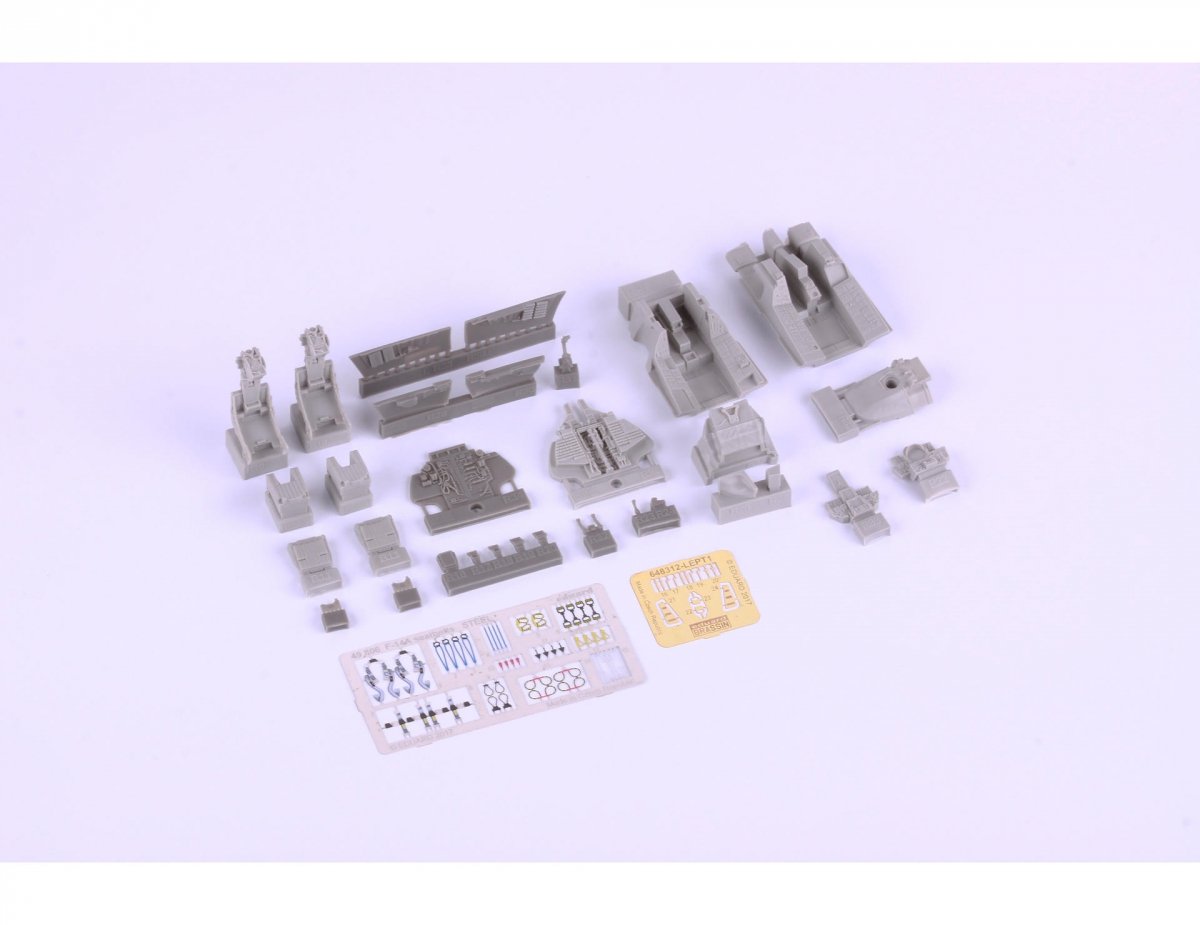 Eduard SIN64831 F-14A w/ early wheels TAMIYA 1/48 – zdjęcie 3