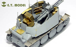 ET Model E35-005 WWII German Sd.Kfz.138/1 Ausf.H 15cm sIG33/1 “Grille” (For DRAGON 6470) (1/35) – image 8