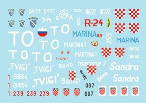 Star Decals 48-B1002 T-55A Tanks # 2. Balkan War. War in the Balkans and Ex-Yugoslavia 1/48 – zdjęcie 3