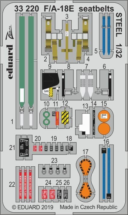 Eduard BIG33101 F/ A-18E REVELL 1/32 – zdjęcie 3