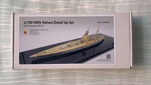 Very Fire VF700004 Battleship HMS Nelson Detail up Set for Trumpeter 06717 1/700 – zdjęcie 2
