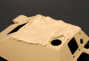 Panzer Art RE35-124 Jagdpanther roof with canvas cover 1/35 – zdjęcie 3