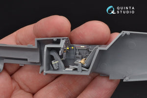 Quinta Studio QD48097 Bf 109E 3D-Printed &amp;amp; coloured Interior on decal paper (for Tamiya kit) 1/48 – zdjęcie 4