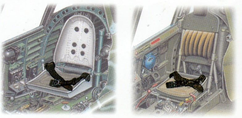 Fine Molds NC03 Ensemble de ceintures de sécurité pour avions IJA 1/48