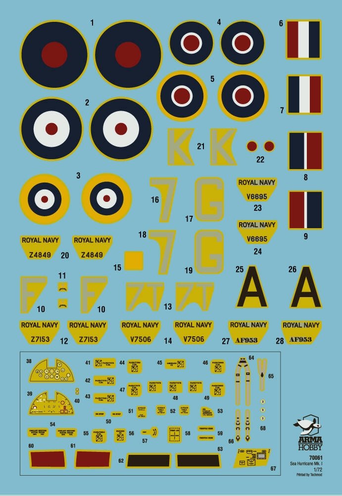 Arma Hobby 70061 Sea Hurricane Mk Ib 1/72 – zdjęcie 2