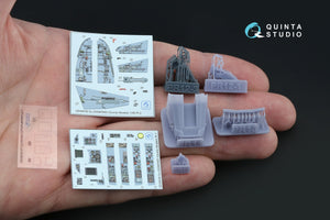 Quinta Studio QD+48438 Su-25SM/SM3 3D-Printed coloured Interior on decal paper (Zvezda/Quinta Models/Arma Models) 1/48 – zdjęcie 2