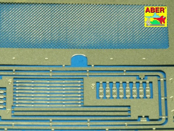 Aber 35G11 Grille cover for russian tank T-34/76 model 1940 1/35 – zdjęcie 3