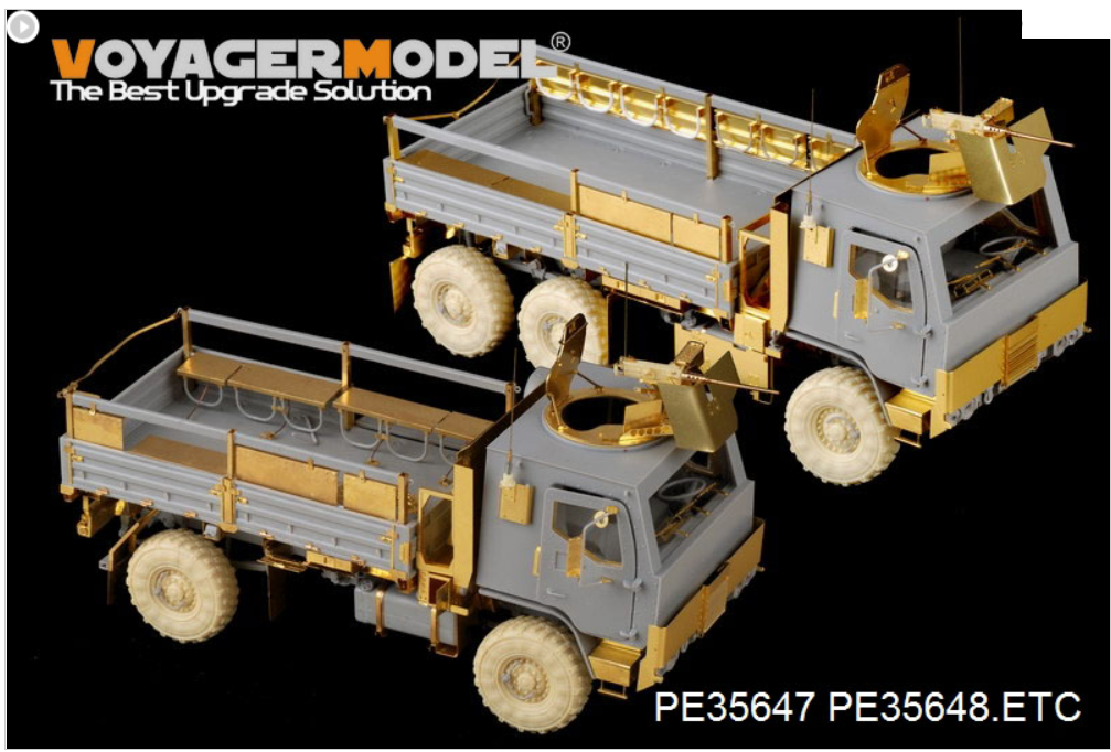 Voyager Model PE35648 Modern US M1083 FMTV [Armor CaB] Basic (For TRUMPETER 01008) 1/35 – zdjęcie 2