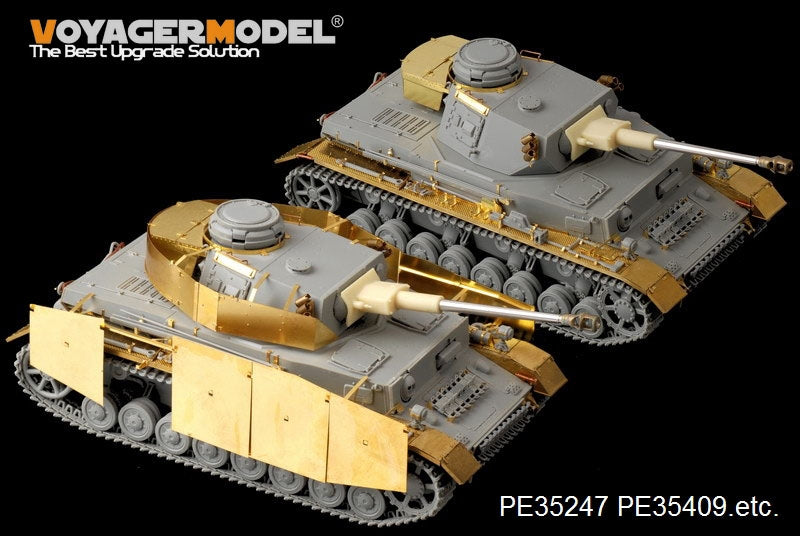 Voyager Model PE35409 WWII German Pz.Kpfw.IV Ausf.G basic w/smoke discharger For DRAGON 1/35 – image 9
