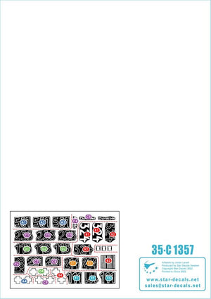 Star Decals 35-C1357 East Front Tigers s.Pz.Abt. 501 1943-44 1/35 – image 2