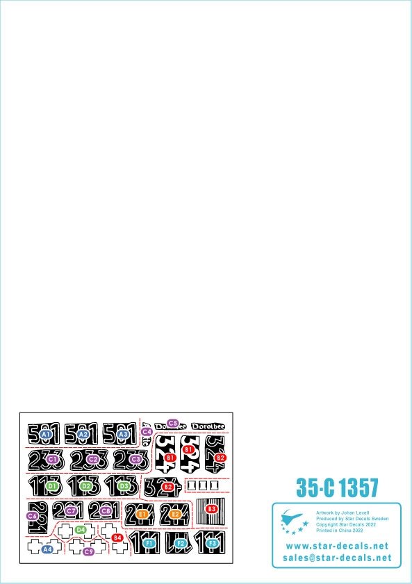 Star Decals 35-C1357 East Front Tigers s.Pz.Abt. 501 1943-44 1/35 – image 2