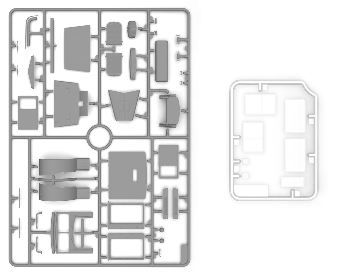 ICM DS3526 Wehrmacht Self-propelled AA vehicles 1/35 – zdjęcie 3