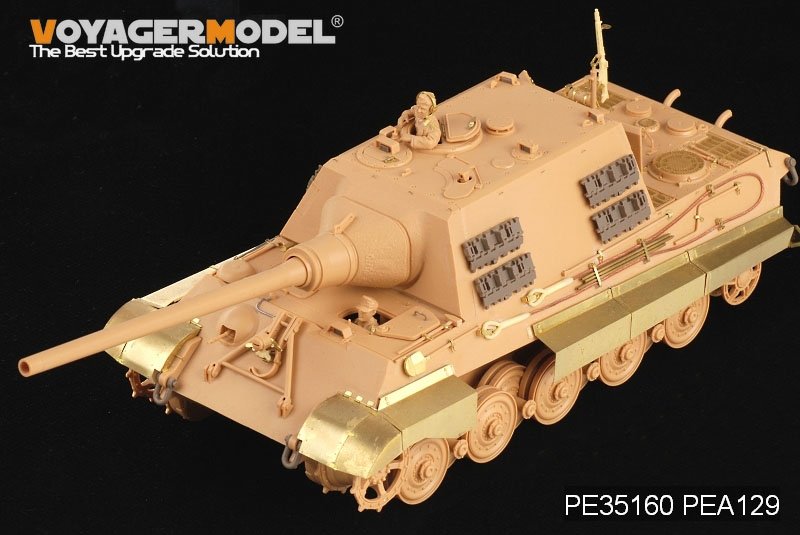 Voyager Model PEA129 WWII German Sd.Kfz.186 Panzerjager &amp;quot;Jagdtiger&amp;quot; Schurzen (For TAMIYA/DRAGON Kit) 1/35 – image 2