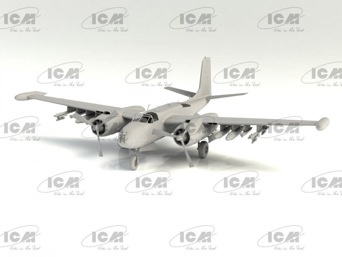 ICM 48280 B-26K with USAF Pilots &amp;amp; Ground Personnel 1/48 – zdjęcie 2