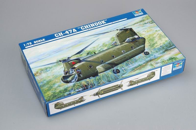 Trumpeter 01621 CH-47A Chinook medium-lift helicopter 1/72 – zdjęcie 2