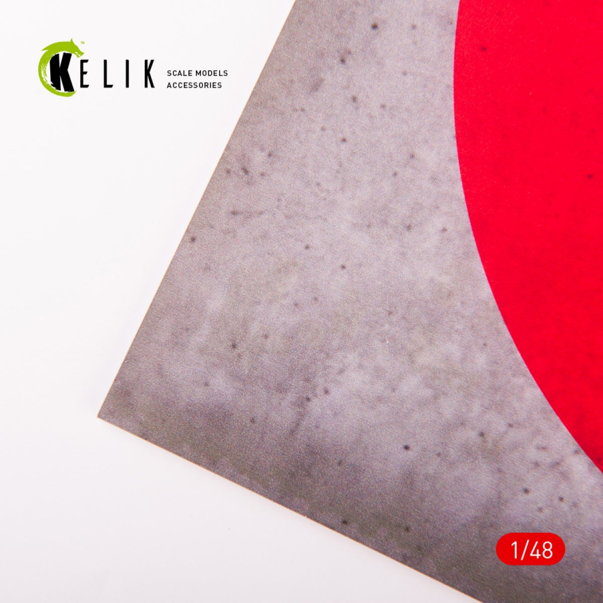 KELIK KS48025 France Roundel - Acrylic 3 mm (240 x 240 mm) (190g) 1/48 – zdjęcie 3