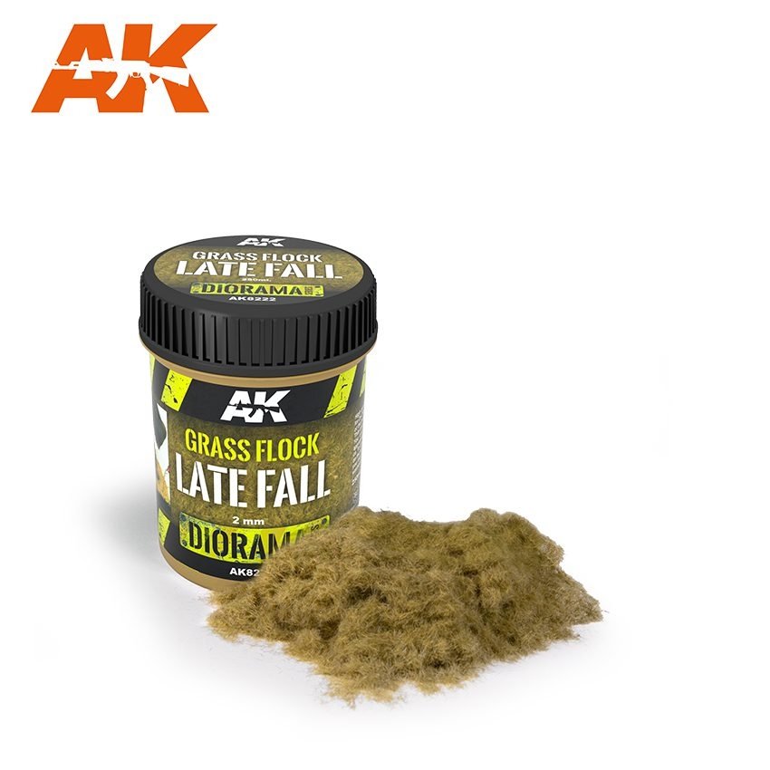 AK Interactive AK8222 FLOCODIL D'HERBE 2MM FIN D'AUTOMNE