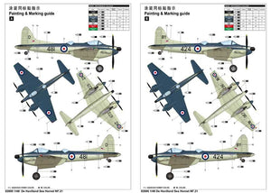 Trumpeter 02895 De Havilland Sea Hornet NF.21 – image 3