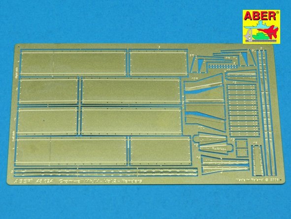 Aber 48024 British cruiser tank Cromwell Mk.IV - vol. 2 - additional set - fenders 1/48