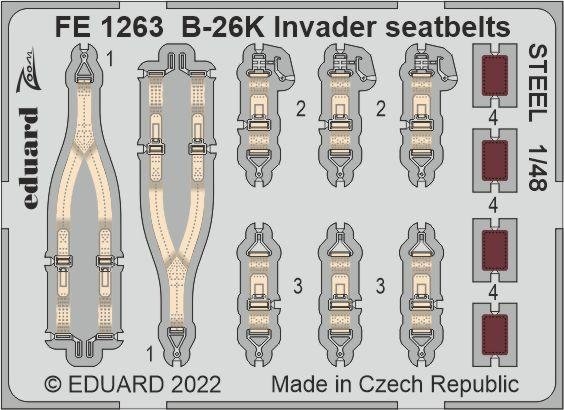 Eduard BIG49326 B-26K Invader ICM 1/48 – image 5