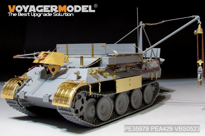 Voyager Model PE35979 WWII German Bergepanther Ausf.A (Early type,Panther A tool holders) Basic For TAKOM 2101 1/35 – zdjęcie 3