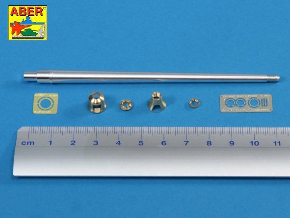 Aber 35L-214 Barrel for German 8,8cm Kw.K 43 (L/71) gun used on Tiger B Porsche turret-early 1/35 – image 2