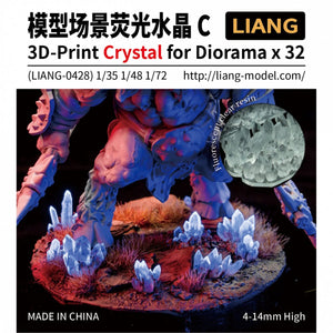 Liang 0428 3D-Print Crystal for Diorama C 1/35 1/48 1/72