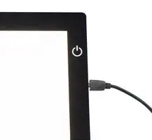Lightcraft LC2004LED Ultraslim A4 Lightbox / Pulpit podświetlany, typu ultra slim, A4, obszar roboczy 320mm x 230mm, zewnętrzny 360mm x 270mm – zdjęcie 3