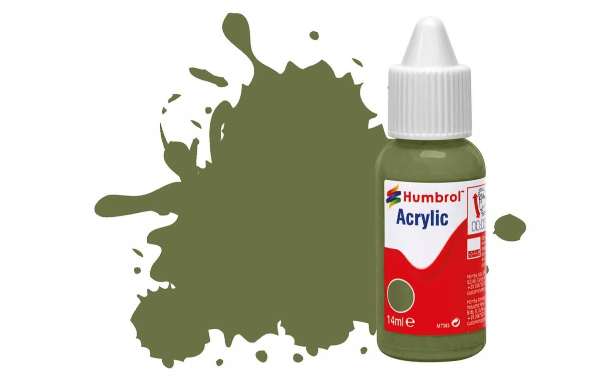Humbrol DB0080 No.80 Grass Green Matt -14ml.