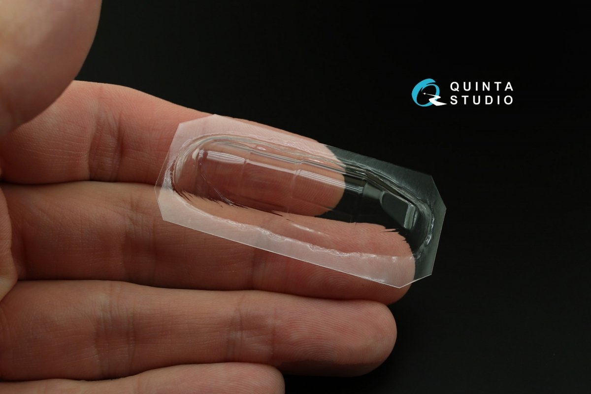 Quinta Studio QC48066 La-5FN vacuformed clear canopy, 1 pcs, (for Zvezda kit) 1/48 – Bild 5