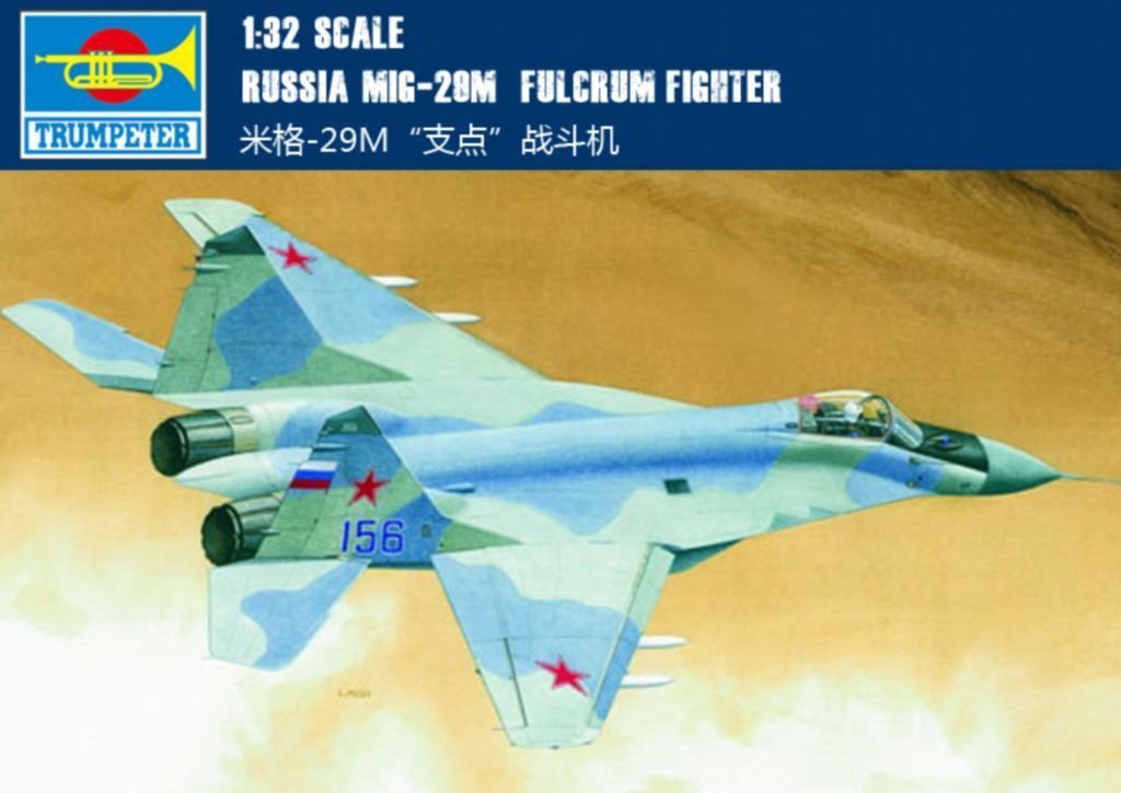 Trumpeter 02238 MIG-29M Fulcrum 1/32