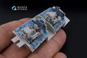 Quinta Studio QD48181 Su-27UB 3D-Printed colored Interior on decal paper (for KittyHawk kit) 1/48 – image 10
