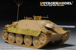 Voyager Model PE351053B WWII German Sd.Kfz.138/2 Hetzer Tank Destroyer Late Version (B ver include Gun Barrel) For ACADMY 13230/13277 1/35 – zdjęcie 4