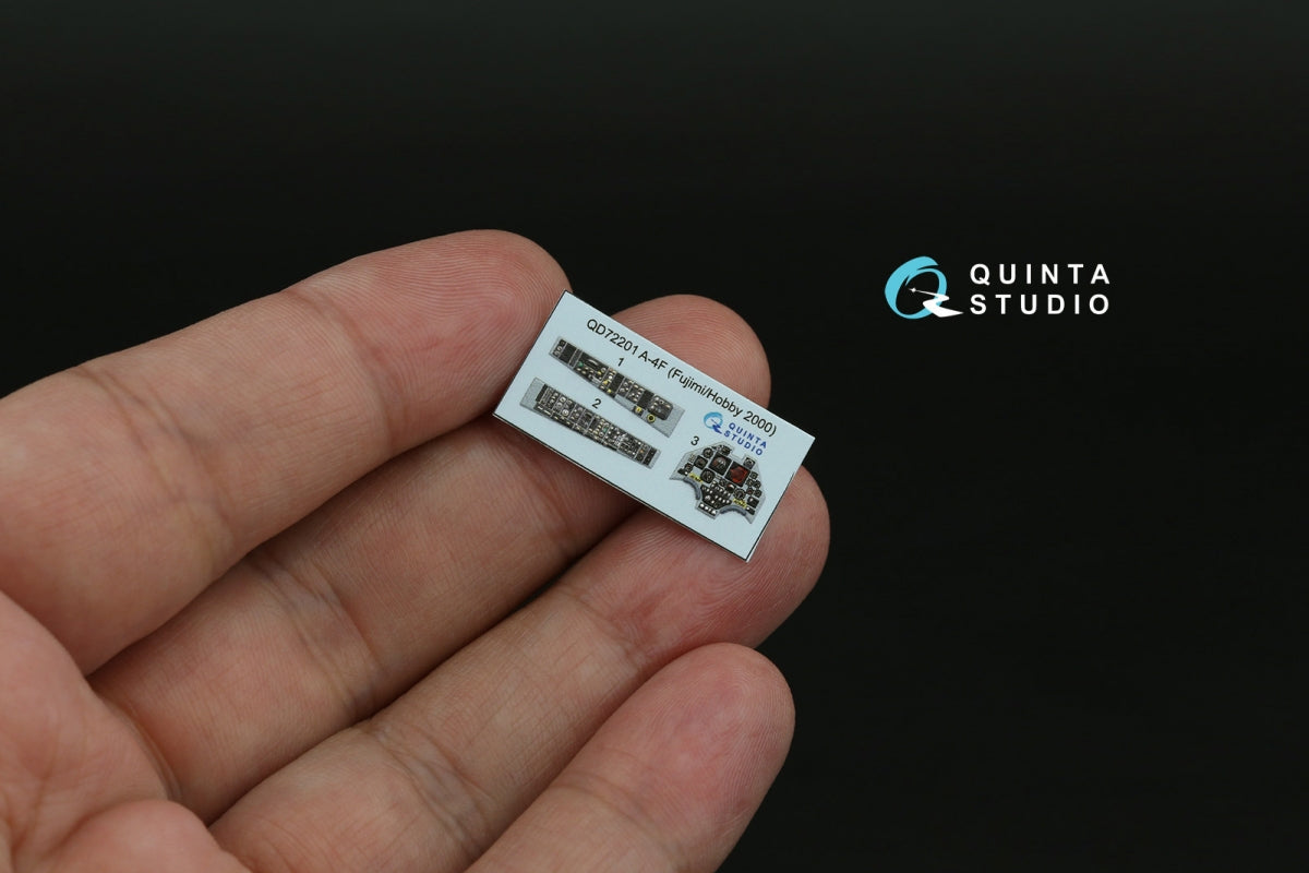 Quinta Studio QD72201 A-4F 3D-Printed &amp;amp; coloured Interior on decal paper (Fujimi/Hobby 2000) 1/72 – zdjęcie 3