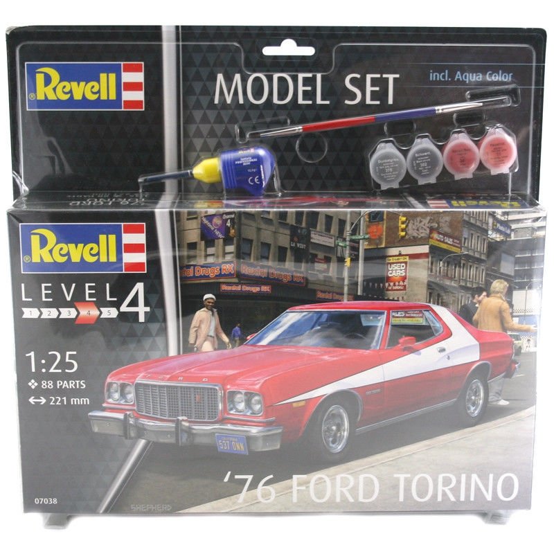 Revell 67038 76 Ford Torino Model Set 1/25 – immagine 2