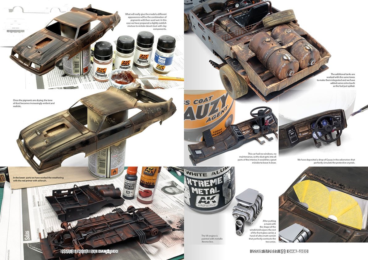 ABTEILUNG 502 ABT701 - Damaged Issue 01 - Weathered &amp;amp; Worn Models Magazine ENGLISH – immagine 4