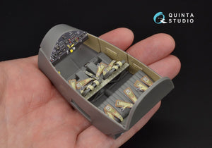 Quinta Studio QD32028 Bf 108 3D-Printed &amp;amp; colored Interior on decal paper (for Eduard kit) 1/32 – image 8