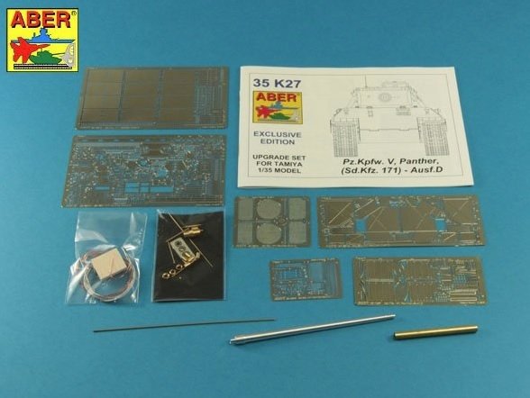 Aber 35K27 Pz.Kpfw.V Ausf. D (i.Kfz.171) Panther 1/35 – zdjęcie 2