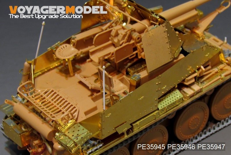 Voyager Model PE35947 WWII German Tank Destroyer Marder III (Sd.Kfz.139)Amour Plates For TAMIYA 35248 1/35 – image 3