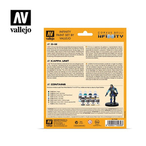 Vallejo 70239 Infinity Exclusive Colour Set 8x17ml – immagine 3