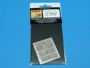 Aber 35G25 Grilles for german self proppeled gun Sd.Kfz.186 Jagdtiger 1/35 – zdjęcie 3
