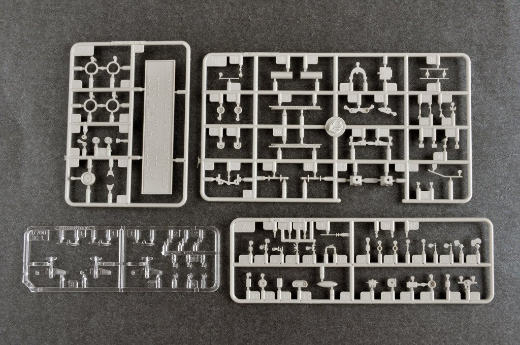 Trumpeter 06740 USS Hawaii CB-3 1/700 – zdjęcie 12