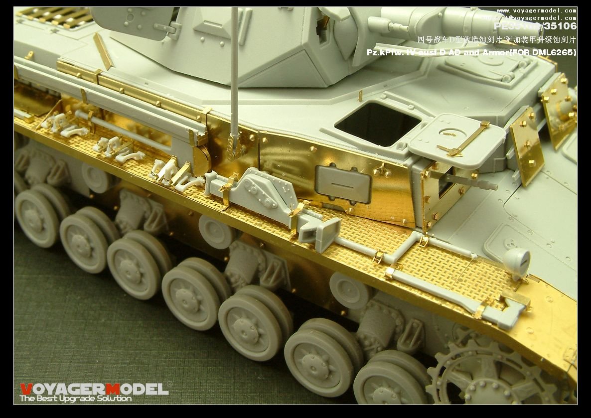 Voyager Model PE35106 Pz.kPfw. IV ausf D AD Armor 1/35 – image 13