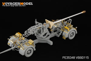 Voyager Model PE35348 WWII German PaK 43/3 L/71 with Behelfslafette For DRAGON 6522 1/35 – image 4
