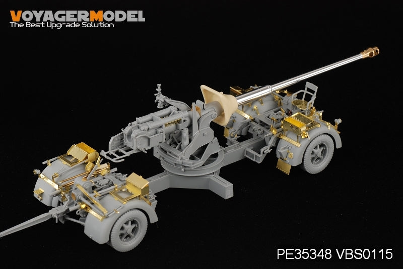 Voyager Model PE35348 WWII German PaK 43/3 L/71 with Behelfslafette For DRAGON 6522 1/35 – image 4