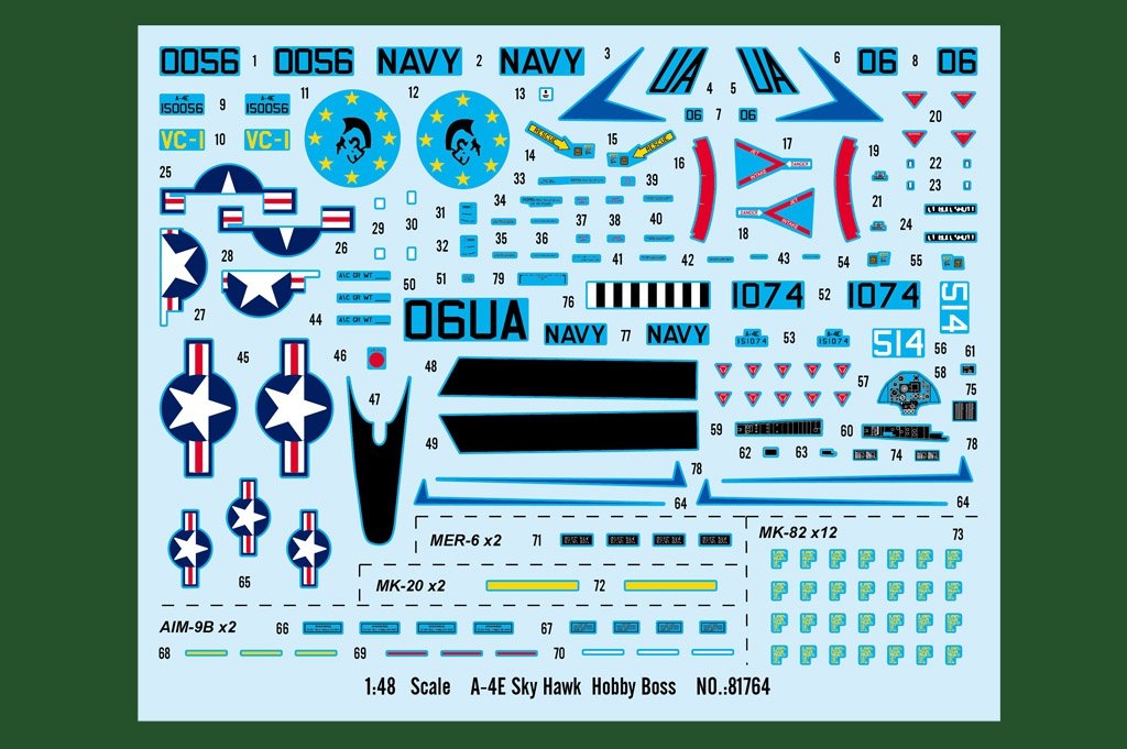 Hobby Boss 81764 A-4E Sky Hawk 1/48 – imagen 3