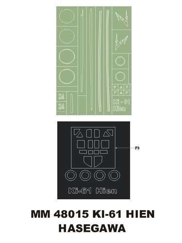 Montex MM48015 Ki-61 Hien HASEGAWA