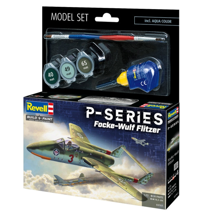Revell 63761 Focke-Wulf TL Jager Flitzer / P-Series - Model Set 1/72